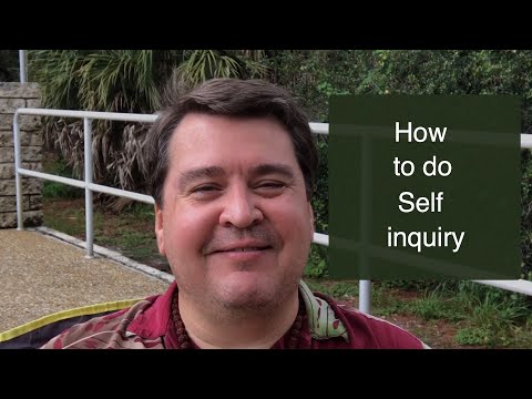 How to do self-inquiry / self-enquiry || #selfenquiry #selfinquiry #whoami #atmavichara #nonduality