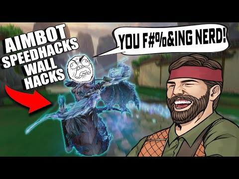 I MADE A NOTORIOUS GM HACKER RAGE WITH MY ULLR LOL - Masters Ranked Duel - SMITE
