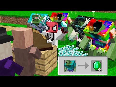 FAKİR MUTANT ZOMBİ SATIYOR!🧟‍♂️  (1 ZOMBİ 999 ELMAS) - Minecraft
