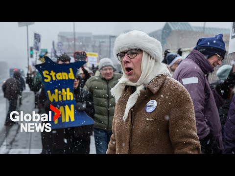 Tensions flare amid anti-ICE protests in Minneapolis
