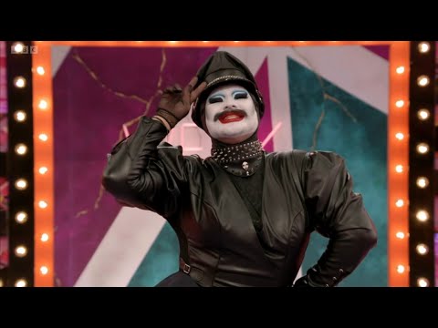 Danny Beard's Entrance Rupaul's Drag Race UK Season 4