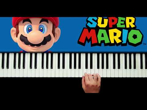 Super Mario Right Hand- Easy Piano Tutorial