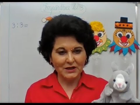 100, Lectii online, MEM, clasa a II-a - Impartirea la 3