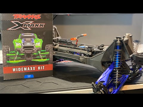 How To Install Traxxas X-MAXX Wide Maxx kit Unboxing And Installation It’s So Wide !!!