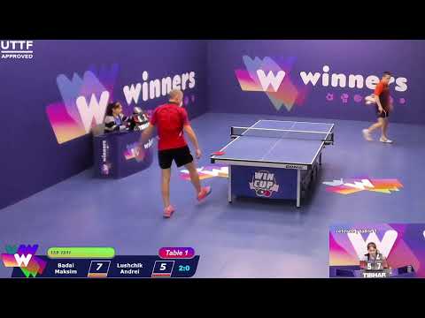 WINners CUP table 1  02.12  Badai Maksim - Lushchik Andrei  11:00