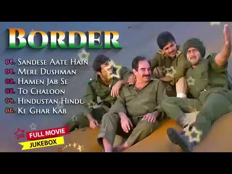 Border Movie All Songs | Sunny Deol, Sunil Shetty, Akshaye Khanna | Sonu Nigam