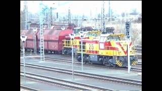 preview picture of video 'Bahnbetrieb bei der Mibrag - Winterbetrieb T. 3'