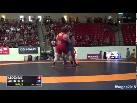 130 kg 7th - Nikola Bogojevic (Minnesota Storm) vs Jake Kettler (Patriot Elite)