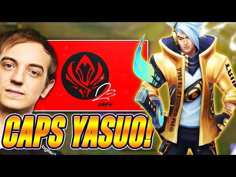 G2 CAPS TROLLS WITH YASUO AT MSI!?