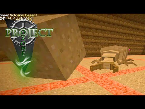 Minecraft Mods Project Ozone - ANTLION OVERLORD [E26] (Modded HQM Sky Block)