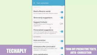 How to Turn off Auto Correction on Android