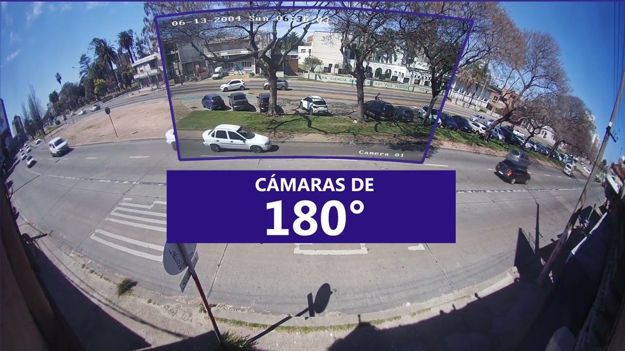 Comparación 180° vs cámara común