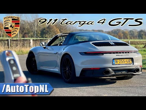 PORSCHE 911 992 Targa 4 GTS | REVIEW on AUTOBAHN by AutoTopNL