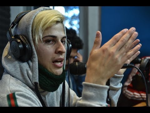 Nahuel Herrera en el momento Raw Rolling Papers en #SomosPelaGatos