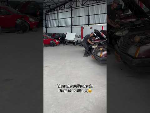 Quando o cliente do Peugeot volta 😱😱