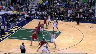 kyrylo fesenko - brady heslip - utah jazz - minnesota timberwolves