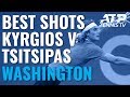 Nick Kyrgios v Stefanos Tsitsipas: Best Shots & Rallies | Washington 2019