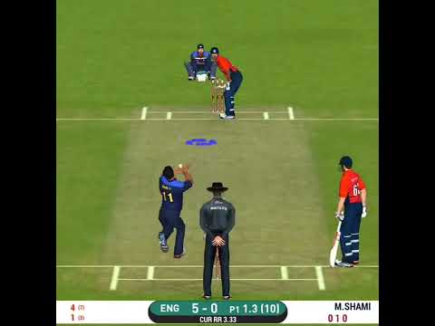 Prasid Krishna vs Mohmmad Shami😍 in Real Cricket 20 #gaming #viral #shorts #cricket #vaibhav gaming