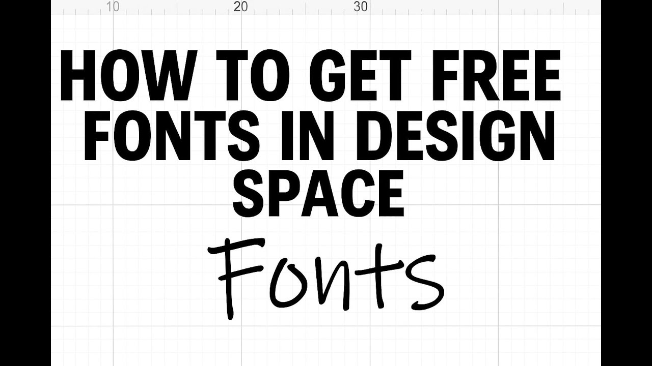 How to get free fonts for personal use in Cricut Design Space