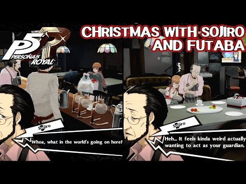 Christmas with Futaba and Sojiro - Persona 5 Royal