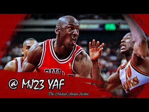 Michael Jordan Highlights vs Hawks (1995.12.14) - 22pts