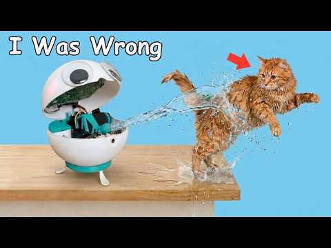 My Cat Kept Jumping on the Counter..So I Built a Robot