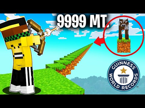 Marcy - I TRY TO BEAT 6 IMPOSSIBLE MINECRAFT WORLD RECORDS