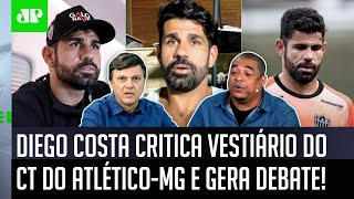‘O que o Diego Costa falou foi…’; atacante critica vestiário do Atlético-MG e gera debate