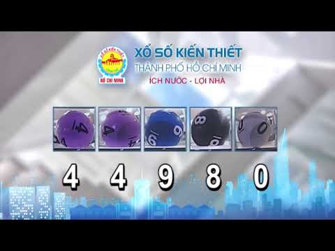 Xổ số kiến thiết TP.HCM || HTV1 || 8/12/2025