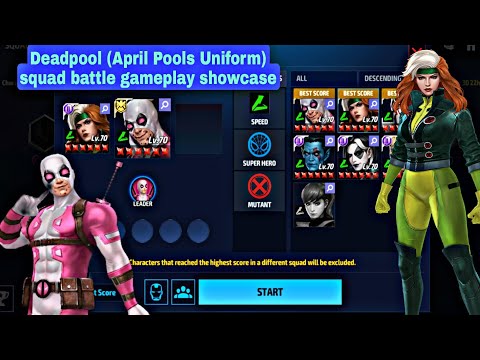 Deadpool Is Better Than Rogue On Squad Battle? - Marvel Future Fight