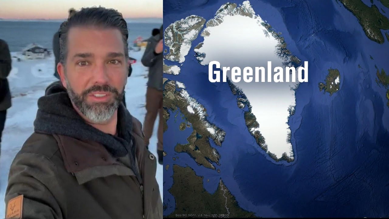 Don Trump Jr Visits Greenland After His Dad Wants to Buy It