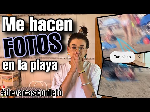 STORYTIME: un DESCONOCIDO me hace FOTOS en la PLAYA de BARCELONA | #DeVacasConLeto | @WHEREISLETO