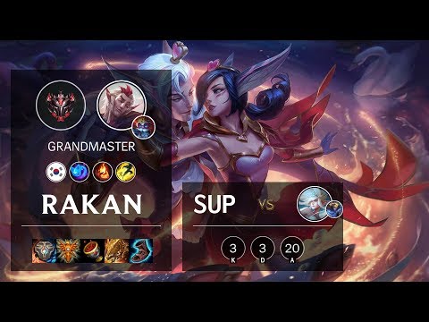 Rakan Support vs Janna - KR Grandmaster Patch 10.5
