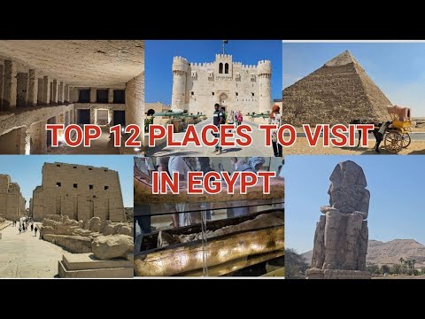 12 Must-Visit Destinations in Egypt - Alexandria, Luxor, and Cairo's best places to visit #egypt