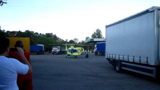 preview picture of video 'La Cabrera Helicoptero 07 09'