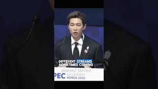 Download lagu BTS RM speech at CEO summit #shorts #motivation #inspiration #bts #rm #speech mp3