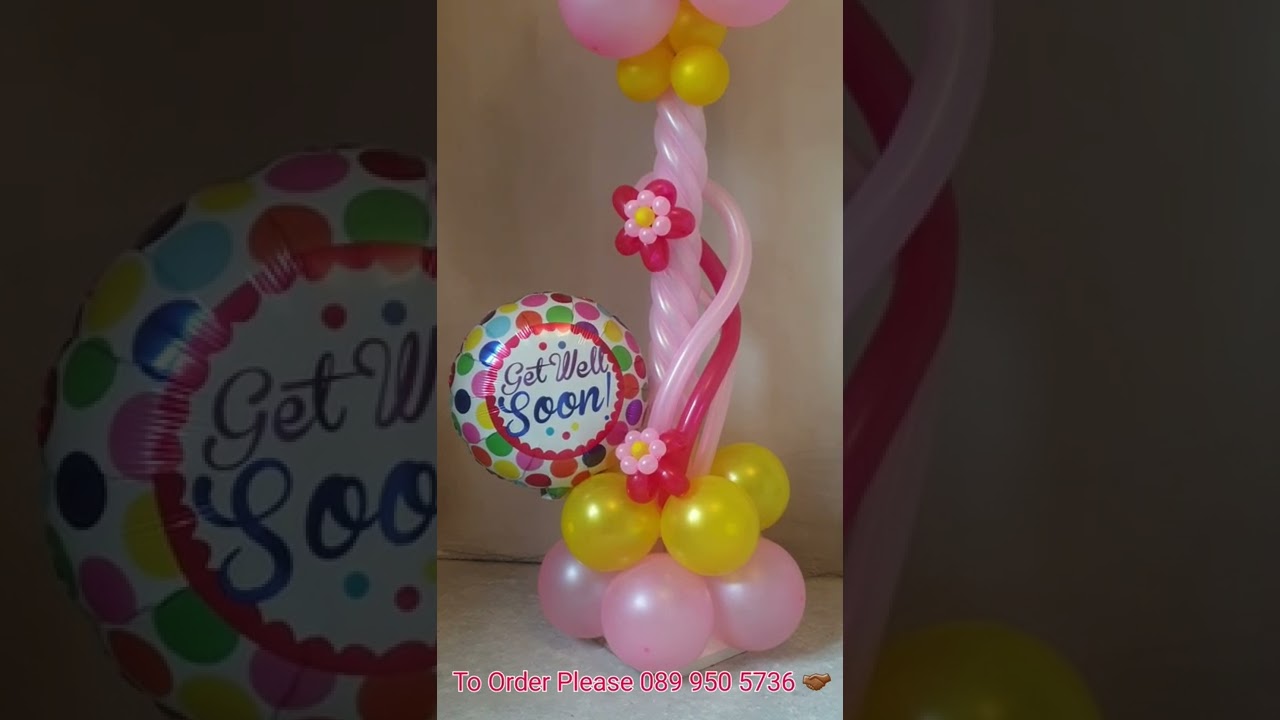 Get Well Soon Balloon Bouquet