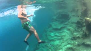 preview picture of video 'Snorkeling and Cliff Jumping @ Desimi Beach in Lefkada, Greece'