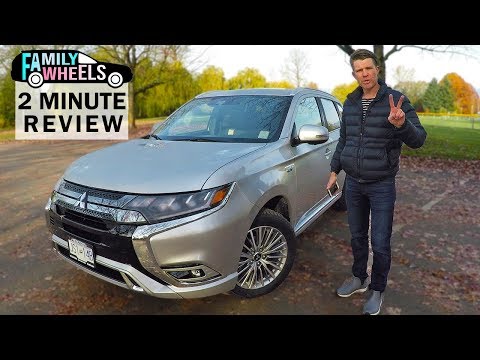 2020 Mitsubishi Outlander PHEV // 2 MINUTE REVIEW!