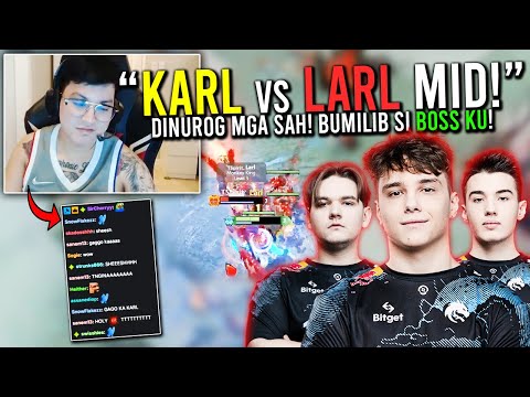 "KARL vs LARL MID! DINUROG SA MID MGA SAH!"🔥 - BUMILIB SI BOSS KU!🤣 (Feat. YATORO & COLLAPSE!)