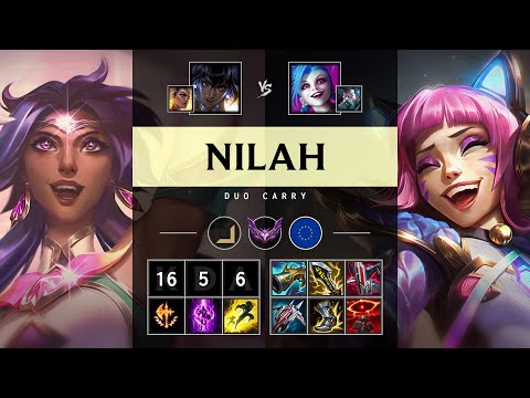 Nilah ADC vs Jinx: Legendary - EUW Master Patch 14.23