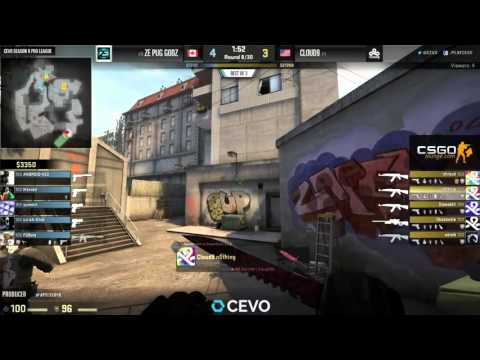 Cloud 9 vs Ze Pug Godz Game 2 (CEVO-P CS:GO Season 9) - Dust & LATORR