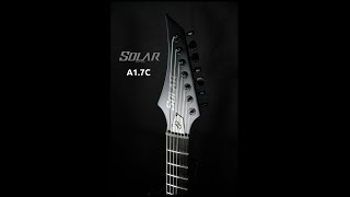 Video thumbnail for Solar Guitars A1.7C unboxing and playthrough by Bill Staley