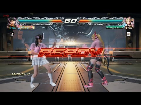 L7 61_5 Xiaoyu (Lima) Vs (Tincho) Lucky Chloe - Tekken 7 ( Anakin x24 )  Online sin Grafica