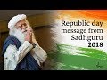 Republic Day Message from Sadhguru - 2018