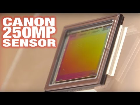 CES 2017: Canon's 250MP APS-H sensor