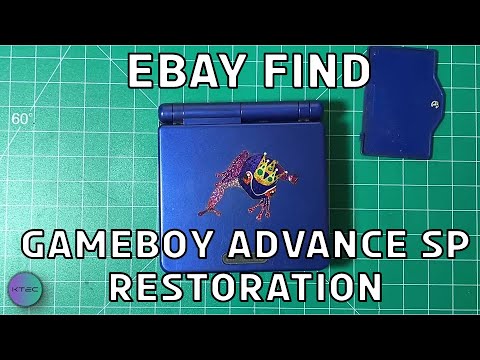 Restore | Junk Gameboy Advance SP: NO POWER and other issues