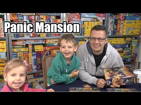 Panic Mansion (blue orange / asmodee) - ab 6 Jahre ... nominiert zum Kinderspiel des Jahres 2018