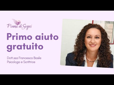 Primo colloquio gratuito conosciamo Francesca Basile, Psicologa