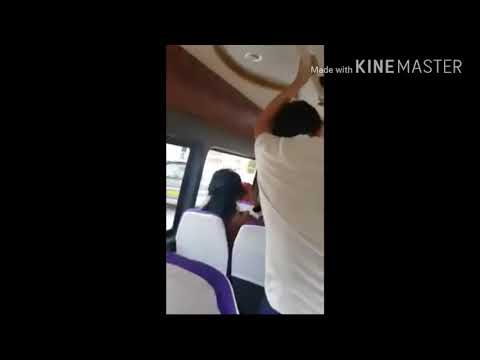 Хатман тамошо кнен! Чанги ду бева дар автобус